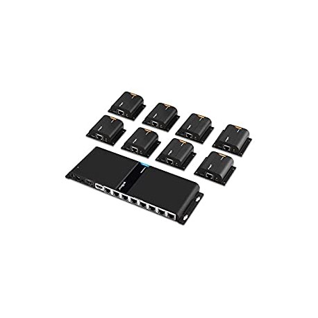 1080p 1x8 8 Port HDMI Extender Splitter Over CAT6