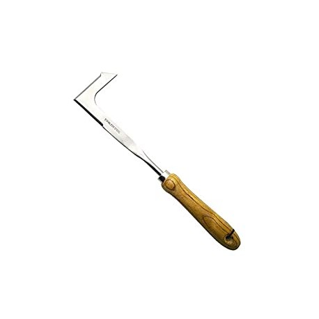 Garden Hand Weeder,Side-Walk Weeding Tool,Stainless Steel, L-Shape Patio Knife