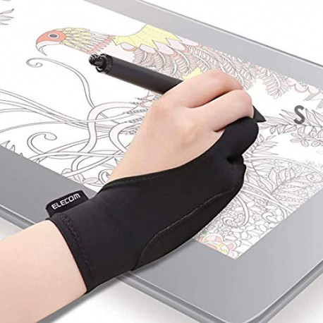 Glove for Graphics Drawing Tablet Light Box Tracing Light Pad for Left/Right Hand 2.6" - 3.0"