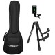Concert Ukulele Padded Bag with Accessories