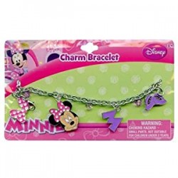 Girls Minnie Mouse Charm Bracelet Girls Dress Up