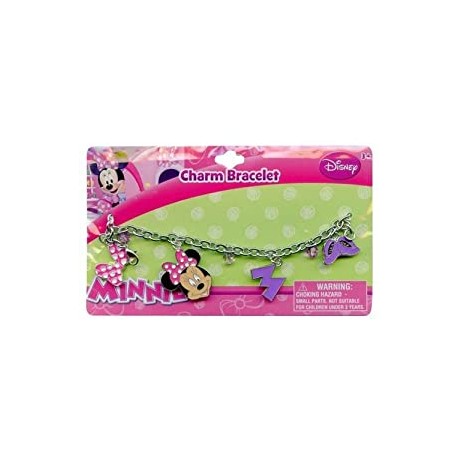 Girls Minnie Mouse Charm Bracelet Girls Dress Up