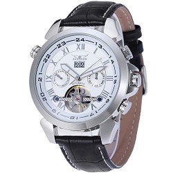 Men's Automatic-self-Wind Tourbillon Calendar Stainless Steel