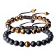 Complete Me Onyx Stone Matching Couples Bracelets