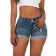 Womens Denim Shorts Distressed Ripped Short Jeans for Women