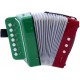 Child Button Accordion Mexican Flag