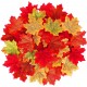 1100 Pcs Fall Colored Artificial Maple Leaves