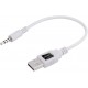USB Cable Sync and Charger Wire Cord Compatible with iPod Shuffle 2G