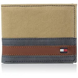 Hilfiger Men's Leather Passcase Wallet