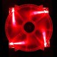 CF20SL-URD 200mm SILENT Red LED Case Fan