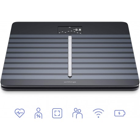 Composition Digital Wi-Fi Scale with smartphone