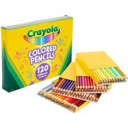 Crayola Colored Pencils, No Repeat Colors, 120 Count, Gift