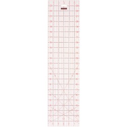 Acrylic Ruler, 6x24 Inch
