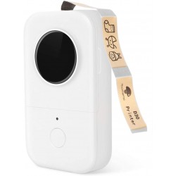 D30 Label Maker White Portable Note Printer Bluetooth