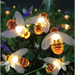 Solar String Lights 20LED Outdoor Waterproof