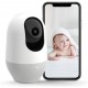 Baby Monitor, WiFi Pet Camera Indoor, 360-degree Wireless IP Nanny Camera