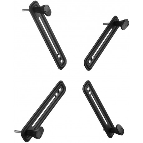 Pack 2 of VESA Mount Bracket Adapter Monitor Arm Mounting Kit for Screen 13 to 27 inch