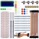kuman for Raspberry pi 4B/3 Arduino Basic Starter Kit with LCD Screen Module Breadboard