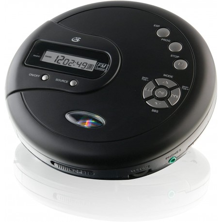 GPX PC332B Portable CD Player