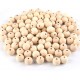 300 Pieces 16mm Natural Wood Beads Unfinished Round