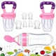 Baby Food Feeder, Pacifier Fruit- Fresh Silicone Bottle Squeeze
