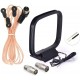 Antenna 75 Ohm Indoor FM Radio