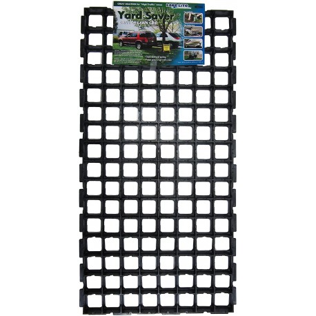 Yard Saver FGLLI01874-5PK Drive-On Lawn Grid, 38.5 x 19 x 1.25, Black (Pack of 5)
