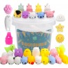 25 Pack Mochi Squishy Toys Mini Animal