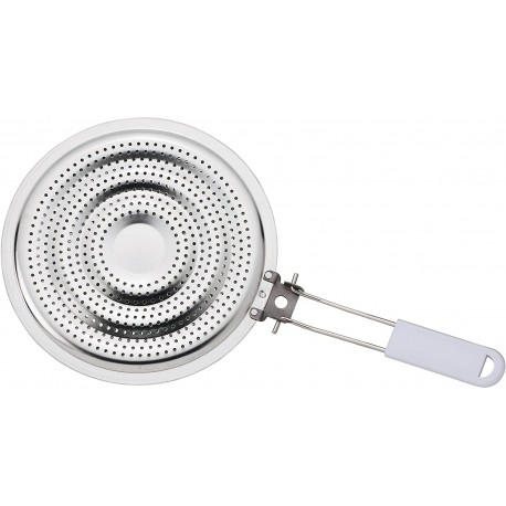 Flame Guard Simmer Plate, Stainless Steel, 8.25 x 15.75-inches