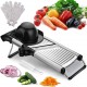 Adjustable Mandoline Slicer Manual Stainless Steel
