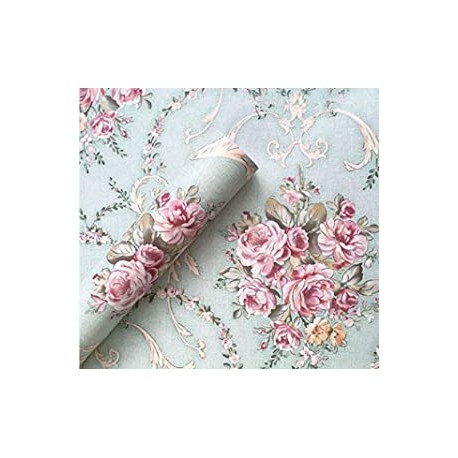 Sticker Home Deco 17.7inch by 118inch (Multi-Flower3)