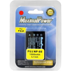 Replacement Lithium-ion Battery for Fuji NP-60