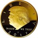 Pack 10 of Donald Trump Gold Coin, Gold Plated Collectable Coin and Case Included
