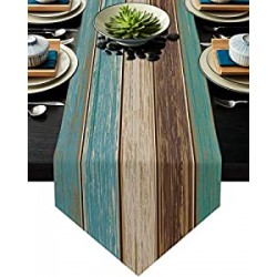 Linen Burlap Table Runner Dresser Scarves