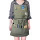 Strap/Waist Ties Painter Aprons for Women Men Art Gardening Apron Adjustable M-XXL