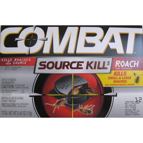Combat Source Kill 5, Kills Small & Large Roaches at Their Source