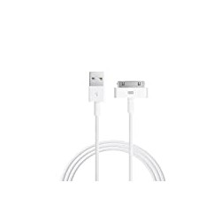 iPad Cable, 6ft White 30 Pin to USB Cable High Speed Sync Charging Cord Cables for iPhone 4/4s