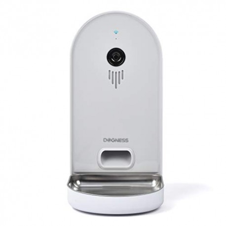 Automatic WiFi Dog/Cat Smart Camera Feeder - 6.5Lbs Large Capacity App Control Food Dispenser with WiFi