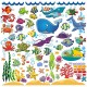 Decorative Fish Wall Stickers for Kids and Toddlers
