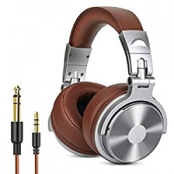 Over Ear Headphone, Wired Premium Stereo Sound Headsets with 50mm Driver