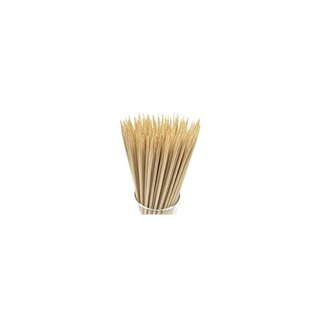16" Natural Bamboo Skewers Sticks for BBQ