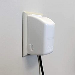 Electrical Socket Guard for Standard and Decora (2 Pack), White
