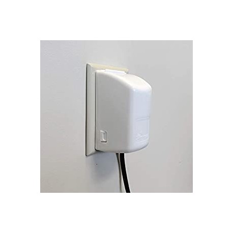 Electrical Socket Guard for Standard and Decora (2 Pack), White