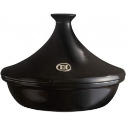 Emile Henry Made In France Flame Tagine, 3.7 quart, Charcoal