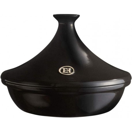 Emile Henry Made In France Flame Tagine, 3.7 quart, Charcoal