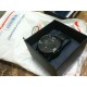 Damon All Black Tone Men's Wrist Watch Black