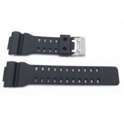 G-Shock Resin Replacement Watch Band Black