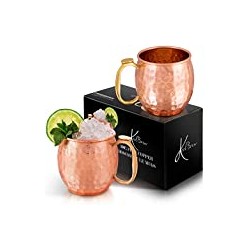 Moscow Mule Copper Mugs - Gift Set of 2
