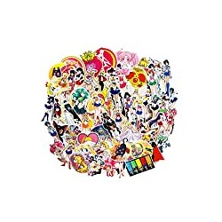 Sailor Moon Anime Girl Stickers(75pcs)