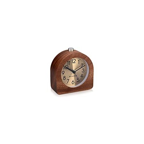 Wood Analog Alarm Clock